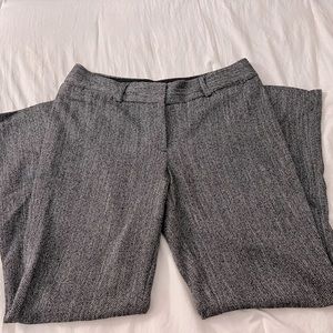 Loft Julie trousers in black and gray tweed, Size 10p